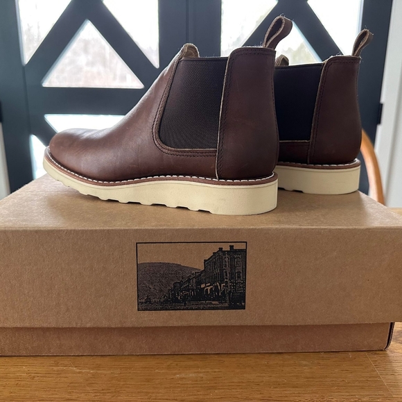 *SOLD* Red Wing 3445 Heritage Women's Classic Chelsea Boot in Amber Harness NIB - Picture 3 of 7